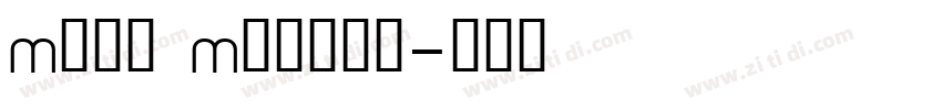Maax Medium字体转换